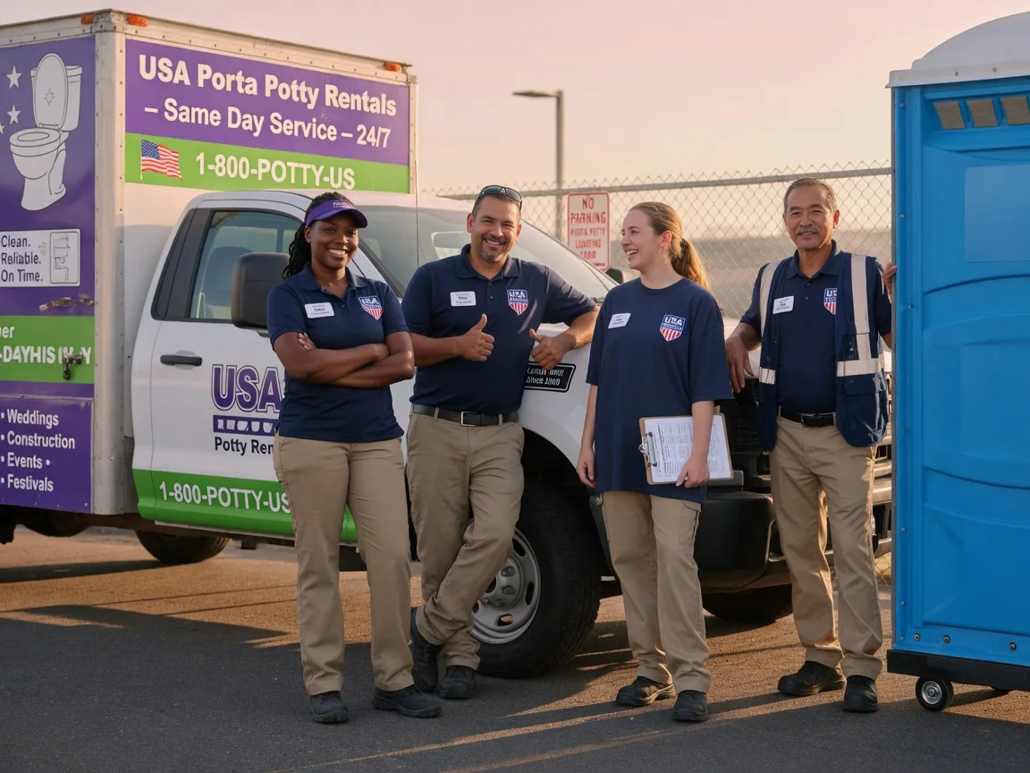Porta Potty Rental company in Trinity Center, CA